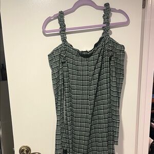Ganni Cold Shoulder Seer Seeker Dress Size:36